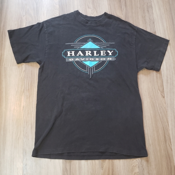 Harley-Davidson Other - Harley Davidson VTG 1994 stratman Inc 250 Goulet Winnipeg t-shirt sz LG single